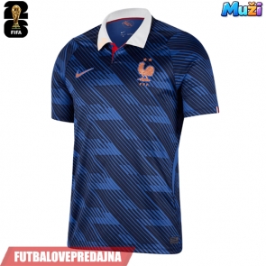 Lacne Muži Futbalové dres Francúzsko MS 2026 Krátky Rukáv - Domáci